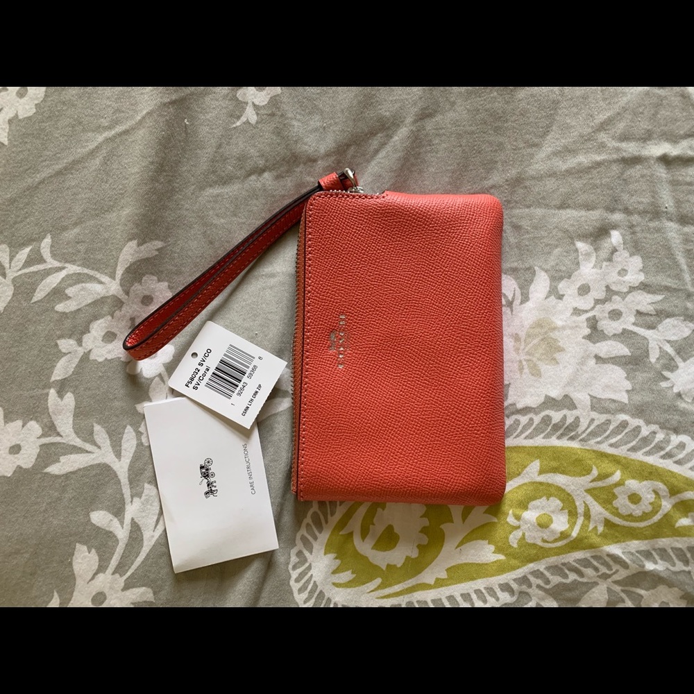 Coach wrist wallet
